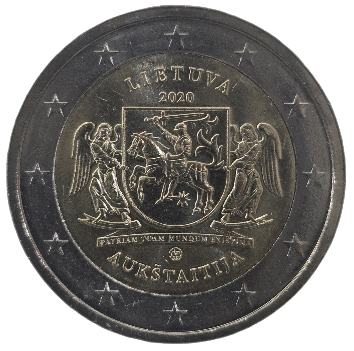 2 euros conmemorativa Regiones etnográficas lituanas, Aukštaitija